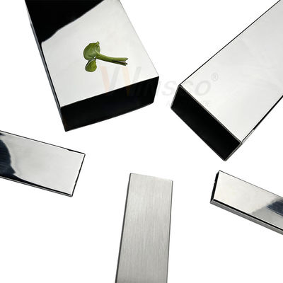 جودة  30x60mm Stainless Steel Rectangular Tube with 0.5-2.7mm Wall in 201/304/316 Grades | VVINSCO مصنع