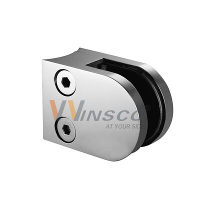 جودة  Precision Investment Cast Stainless Steel Glass Clamp for Glass Railing Balustrade | Winsco Metal VA201 مصنع