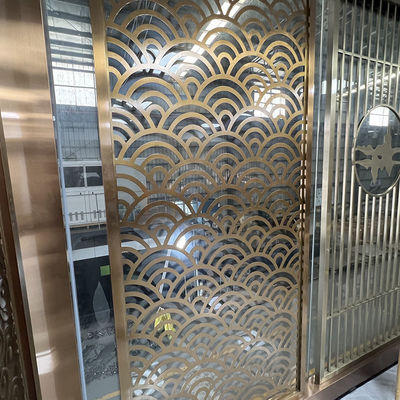 1219mmx2438mm قسم شاشة الفولاذ المقاوم للصدأ Inox Divider 20134316