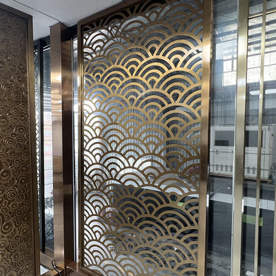 1219mmx2438mm قسم شاشة الفولاذ المقاوم للصدأ Inox Divider 20134316