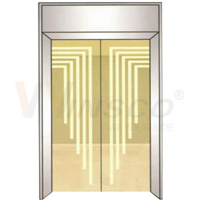PVD Gold Elevator صفائح الفولاذ المقاوم للصدأ ASTM 20134316 المدرفلة على البارد للديكور