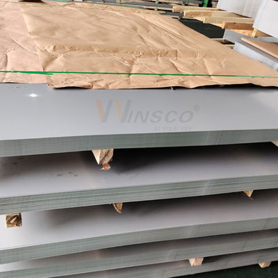 المقاومة للتآكل AISI 201 2B ألواح غير المقاومة للآكسيد 1000mmx2000mmx0.4mm حجم صفيحة طاحونة الصلب المقاوم للصدأ