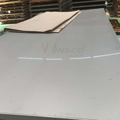 المصنع الأصلي SUS 316 316L الفولاذ المقاوم للصدأ 2B ورقة معدنية 1220mmx2440mmx0.7mm