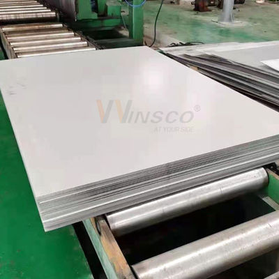 المقاومة للتآكل AISI 201 2B ألواح غير المقاومة للآكسيد 1000mmx2000mmx0.4mm حجم صفيحة طاحونة الصلب المقاوم للصدأ
