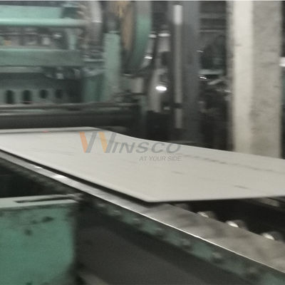المدرفلة على الساخن 1220mmx2440mm ورقة صناعية من الفولاذ المقاوم للصدأ لقطع أي شكل
