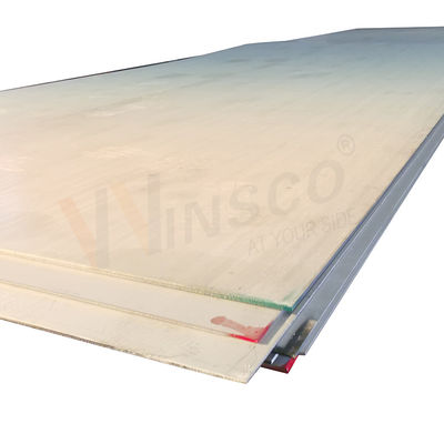 المدرفلة على الساخن 1220mmx2440mm ورقة صناعية من الفولاذ المقاوم للصدأ لقطع أي شكل