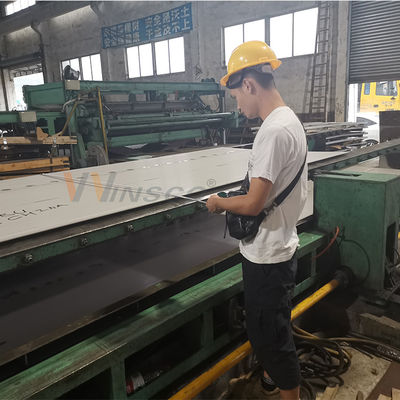 المدرفلة على الساخن 1220mmx2440mm ورقة صناعية من الفولاذ المقاوم للصدأ لقطع أي شكل