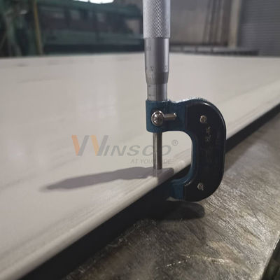 رقم 1 انتهى 1220mmx4000mm لوحة الفولاذ المقاوم للصدأ المدرفلة على الساخن