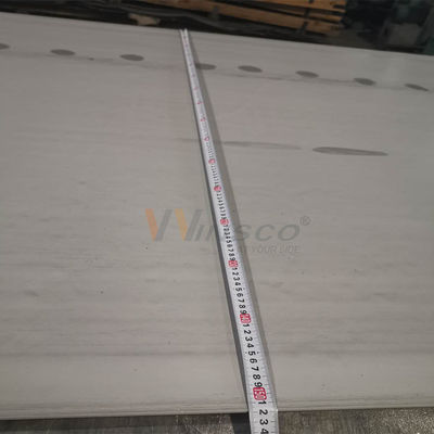 تخليل السطح الأبيض 1500mmx6000mm الفولاذ المقاوم للصدأ لوحة المدرفلة على الساخن