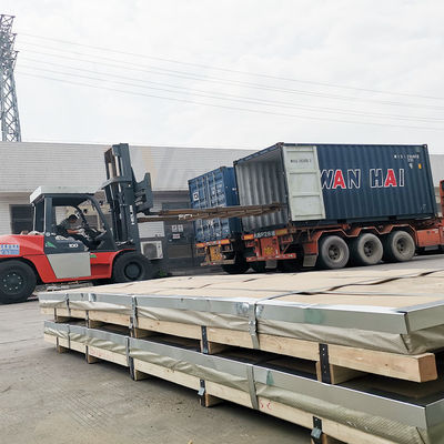 AISI 316 316l طاحونة انتهت 1000mmx2000mm الفولاذ المقاوم للصدأ صفيحة مطاطية باردة مع سطح 2b 0.7mm Thcikness
