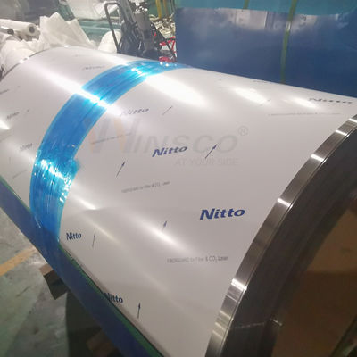 2.0mm لفائف الفولاذ المقاوم للصدأ المدرفلة على البارد 2B لفائف 410 درجة 15mm-1500mm