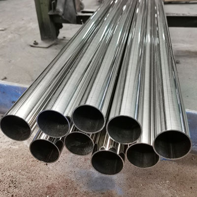 C-316 الفولاذ المقاوم للصدأ Inox أنبوب دائري Acero Inoxidable 1.1 / 2 Redondo Decorativo Brilliante ملمع 600 C-304 X 6 METROS