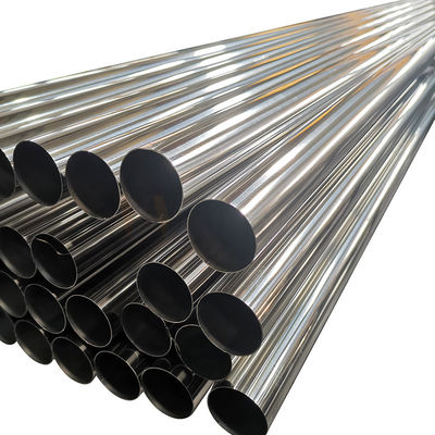 C-316 الفولاذ المقاوم للصدأ Inox أنبوب دائري Acero Inoxidable 1.1 / 2 Redondo Decorativo Brilliante ملمع 600 C-304 X 6 METROS