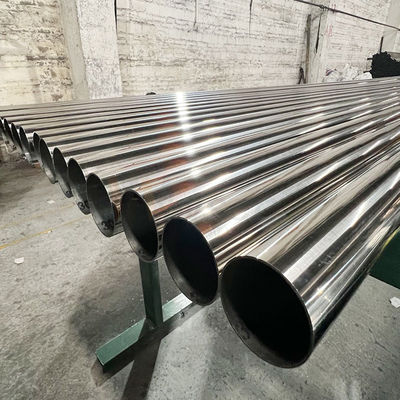C-316 الفولاذ المقاوم للصدأ Inox أنبوب دائري Acero Inoxidable 1.1 / 2 Redondo Decorativo Brilliante ملمع 600 C-304 X 6 METROS