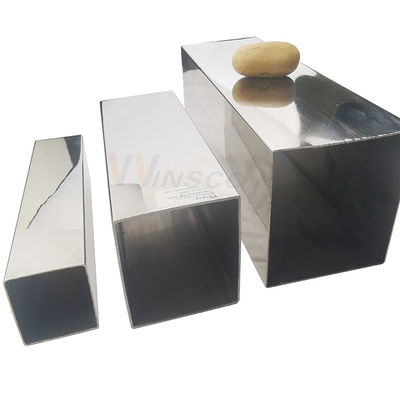 TUBO CUADRADO BRILLANTE POLISH 600 CALIDAD 201304 درجة Decorativo Inox الفولاذ المقاوم للصدأ أنبوب مربع