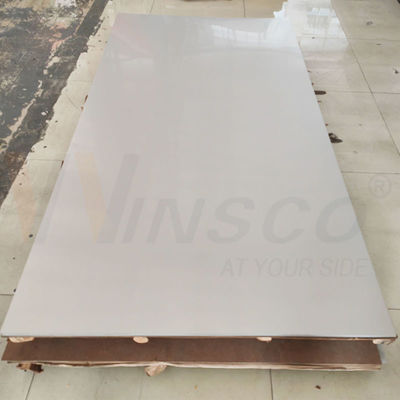 النمط الجديد المواد الخام المطاطة باردة 0.4mmx1219mmx2438mm 4ftx8ft 2B SS المنتهية ورقة AISI 304 304L