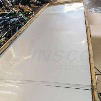 WinscoMetal 4Ftx8ft 0.6mm سميكة 201 الصفحة المعدنية غير المقاومة للصدأ 1220mmx2440mm الفولاذ المقاوم للصدأ 2B طاحونة الصفحة النهائية