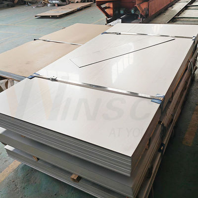 304 304L الدرجة 0.5mm سمك 2500mmx1250mm الصلب المقاوم للصدأ طاحونة حافة ورقة 2B انتهى