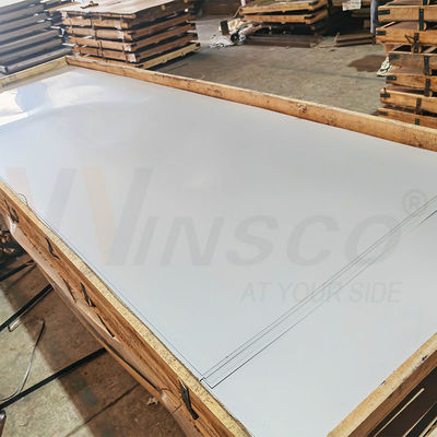 SUS 316 316L مطاط بارد 1000mmx2000mm ألواح 0.4mm سمك الفولاذ المقاوم للصدأ صفيحة الطاحونة السطح