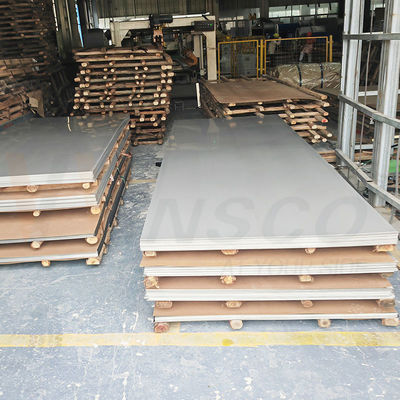 1500mmx3000mm SS 316 316L الفولاذ المقاوم للصدأ 2b طاحونة ورق النهاية 0.4mm سمك