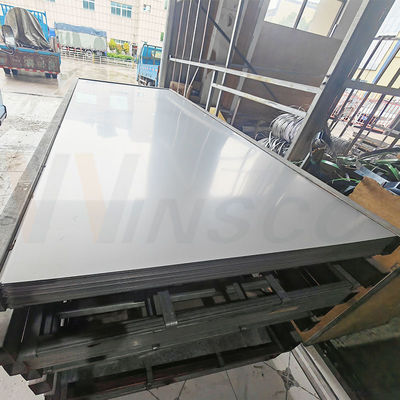 طول العمر SUS 304 304L 1250mmx2500mm 0.9mm سمك 2B طاحونة حافة الفولاذ المقاوم للصدأ الصفحة المطاطية باردة
