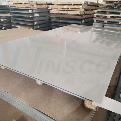جودة موثوقة SS 316 316L 2000mmx1000mm الحجم 0.9mm سميكة بطاقة معدنية من الفولاذ المقاوم للصدأ مطاط بارد 2B