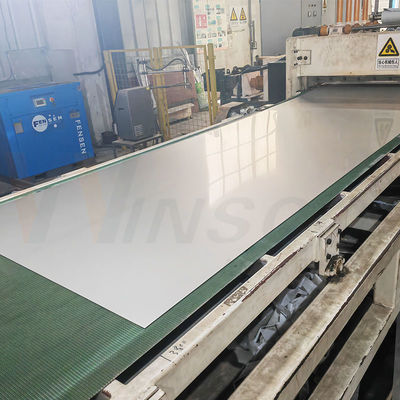 جودة موثوقة SS 316 316L 2000mmx1000mm الحجم 0.9mm سميكة بطاقة معدنية من الفولاذ المقاوم للصدأ مطاط بارد 2B