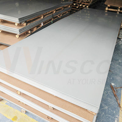 2B طاحونة النهاية SUS 304 304L بطاقة معدنية من الفولاذ المقاوم للصدأ 1220mmx2440mmx0.6mm