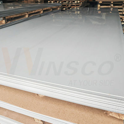 4ftx8ft 1220mmx2440mm بطاقة معدنية من الفولاذ المقاوم للصدأ 2B