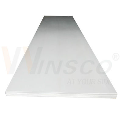 خصائص ميكانيكية جيدة AISI 304 304L 1240mmx2440mm 4ftx8ft 1.2mm سمك ورقة الفولاذ المقاوم للصدأ 2B طاحونة النهاية