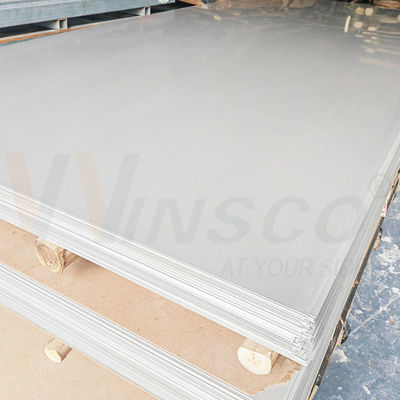 مقاومة درجات الحرارة العالية 4x8ft فولاذ غير معدني 2B صفيحة السطح 1.2mm سمك 2440mmx1220mm AISI 201 صفيحة الفولاذ المقاوم للصدأ