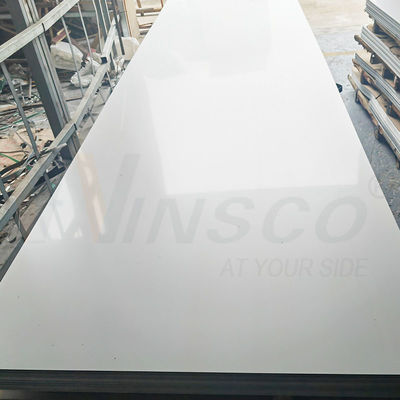 الخدمات المهنية SUS 316 316L WinscoMetal الفولاذ المقاوم للصدأ 2b صفيحة سطح الطاحونة 1220mmx2440mm حجم 1.5mm سميكة