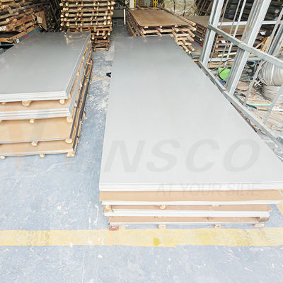 SUS 316 316L 8Ftx4Ftx0.9mm SS الصفيحة المطاطية باردة تخطيط ناعمة 2B سطح الفولاذ المقاوم للصدأ 1220mmx2440mm ورقة