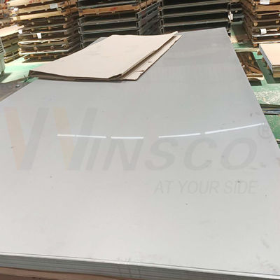 الخدمات المهنية SUS 316 316L WinscoMetal الفولاذ المقاوم للصدأ 2b صفيحة سطح الطاحونة 1220mmx2440mm حجم 1.5mm سميكة