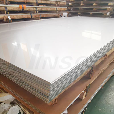 وينسكو ميتال بيع ساخن 1219mmx2438mm 2.0mm سمك مطاط بارد SUS 201 الفولاذ المقاوم للصدأ 2b