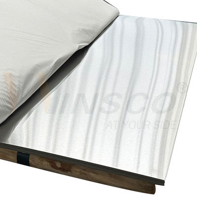 SUS 304 304L رقم 4 #4 سطح ساتين صفيحة معدنية من الفولاذ المقاوم للصدأ 1220mmx2440mm