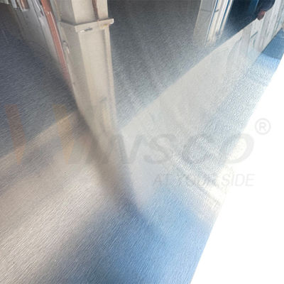 سمك موحد 0.4mm-3.0mm حافة الطاحونة 201 الصفحة غير المقاومة للصدأ 1250mmx2500mm الفولاذ المقاوم للصدأ رقم 4 4N N4 ورقة النهاية