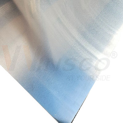 1250mmx2500mm قوية Wxport حزمة طاحونة حافة الفولاذ المقاوم للصدأ رقم 4 ساتين فرشاة ورقة النهاية 316 درجة