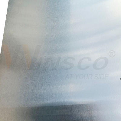 SUS 201 المقاومة الجيدة للاستعمال 5Ftx10Ft الفولاذ المقاوم للصدأ رقم 4 ورقة السطح المنشفة 1500mmx3000mm