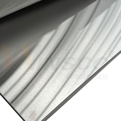 مقاومة درجات الحرارة المنخفضة AISI 304 304L 1500mm عرض 3000mm طول 0.4mm-3.0mm سمك رقم 4 صفيحة الفولاذ المقاوم للصدأ