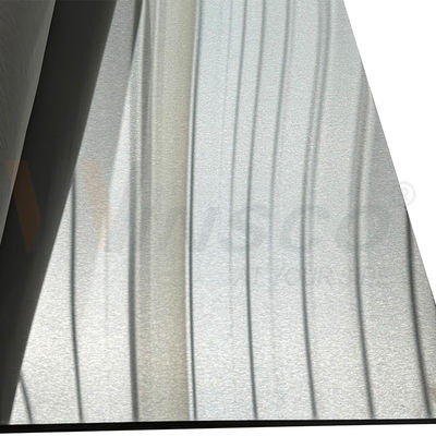 مقاومة درجات الحرارة المنخفضة AISI 304 304L 1500mm عرض 3000mm طول 0.4mm-3.0mm سمك رقم 4 صفيحة الفولاذ المقاوم للصدأ