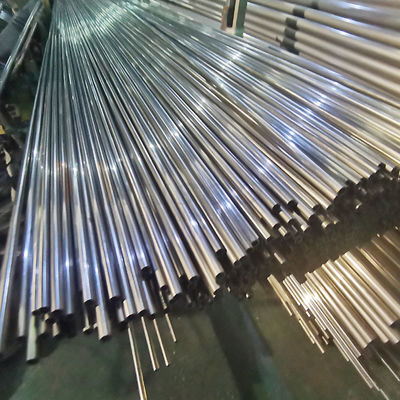 AISI 201 304 316 الصينية المرآة النهاية 12.7mm الأنبوب غير المقاوم للآثار 1/2 '' الأنبوب المستدير من الفولاذ المقاوم للصدأ 0.4mm-1.5mm سمك
