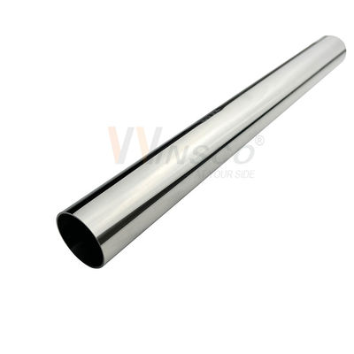 1 1/4' 0.4mm-3.0mm الأنبوب المستدير من الفولاذ المقاوم للصدأ المرآة السطح الساتين 31.8mm الأنبوب المعدني من الفولاذ المقاوم للصدأ 201 304 316 درجة