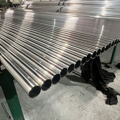 0.4mm-3.0mm سطح الصابون المرآة 1 3/8'' أنبوب معدني غير المقاوم للصدأ 201 304 316 الدرجة 35mm Dia الأنبوب المستدير من الفولاذ المقاوم للصدأ