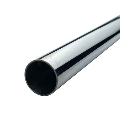 SUS 201 304 316 المرايا ساتين النهاية 1 1/2 'أحجار من الفولاذ المقاوم للصدأ أنبوب مستدير 0.4mm-3.0mm جدار سميكة الأنبوب الحاجز غير المقاوم للصدأ 38.1mm