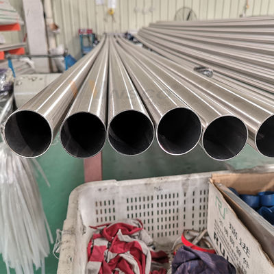 0.8mm-3.0mm سمك الصابون غير المقاوم للصدأ أنبوب القيود SS 201 304 316 مرآة 48.3mm OD الصلب المقاوم للصدأ أنبوب مستدير