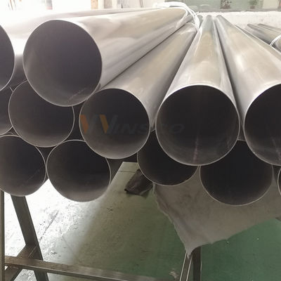 3'' OD 1.2mm-5.0mm سمك الأنابيب المستديرة غير المقاومة للصدأ SUS 201 304 316 مرآة ساتين النهاية 76.2mm أنابيب الفولاذ المقاوم للصدأ
