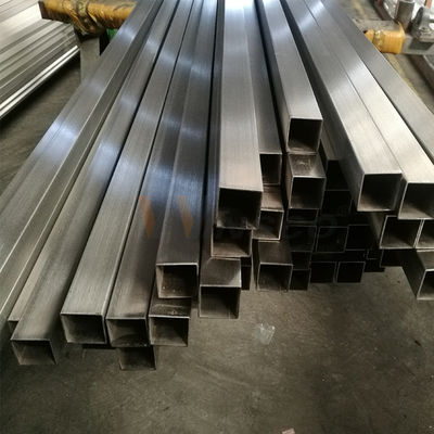 SUS 201 304 316 20mmx20mm حجم أنبوب مربع من الفولاذ المقاوم للصدأ 0.6mm-2.0mm الحائط سمك أنبوب غير المقاوم للصدأ المرآة السطح الصيني