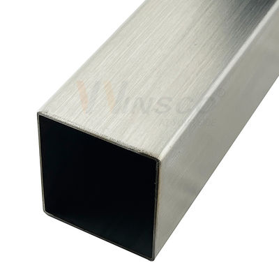1.2mm-3.5mm سمك الأنابيب المربعة غير المقاومة للصدأ المرآة السطح الساتين 50mmx50mm أنبوب الفولاذ المقاوم للصدأ 201 304 316 الدرجة
