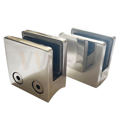 SS 304 316 مرآة ساتين مسطحة مستديرة أسفل إصلاحات الجهاز 45mmx45mmx25mm مربع عازل الزجاج الفولاذ المقاوم للصدأ